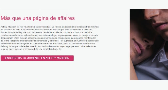 Disfruta los créditos gratis de Ashley Madison en España